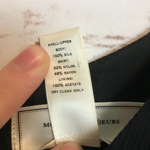 Anthro Moulinette Soeurs Silk Lace Dress - Picture 6 of 6